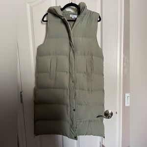 Pretty Little Thing long puffer vest
